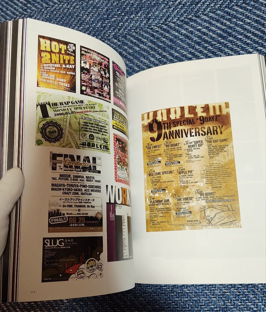 HARLEM 15周年記念歴史書☆綺麗です☆