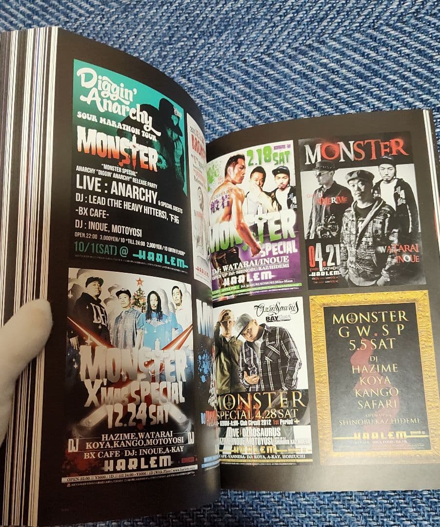 HARLEM 15周年記念歴史書☆綺麗です☆