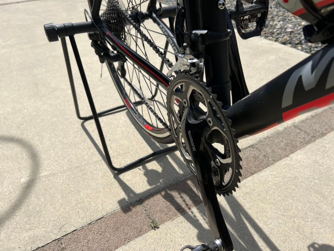 室内保管MERIDA 400 ロードバイク 黒/赤