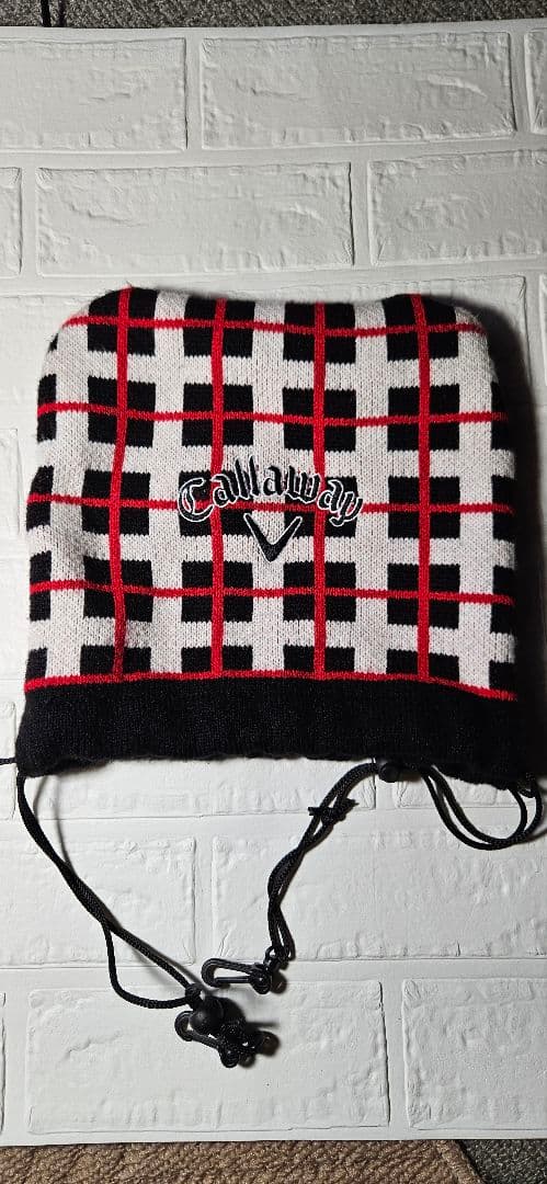 Callaway ゴルフバッグ 黒/赤 5分割　フード有クラブカバーサービス付き