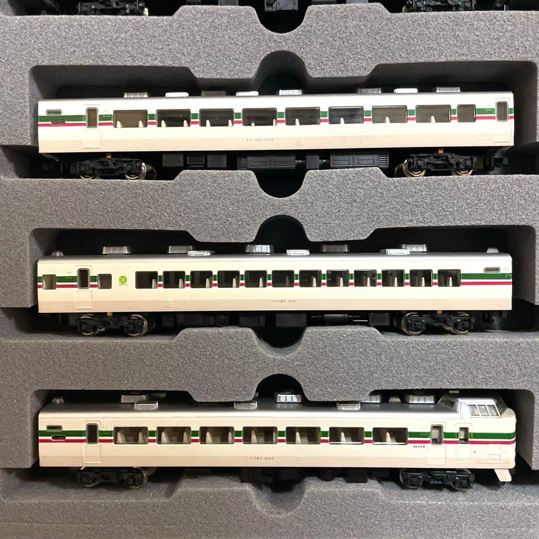 183系あずさ6両➕3両　KATO。