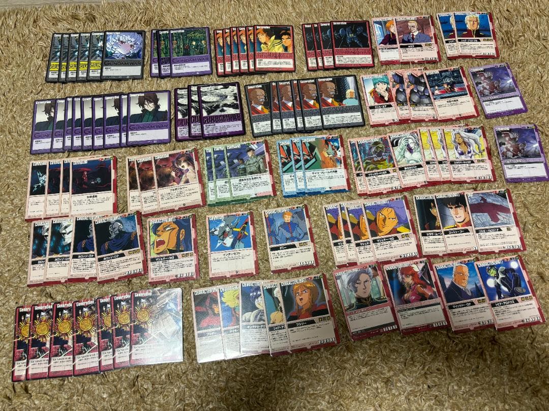 ガンダムウォー 黒　赤　ダブルオー　デッキ