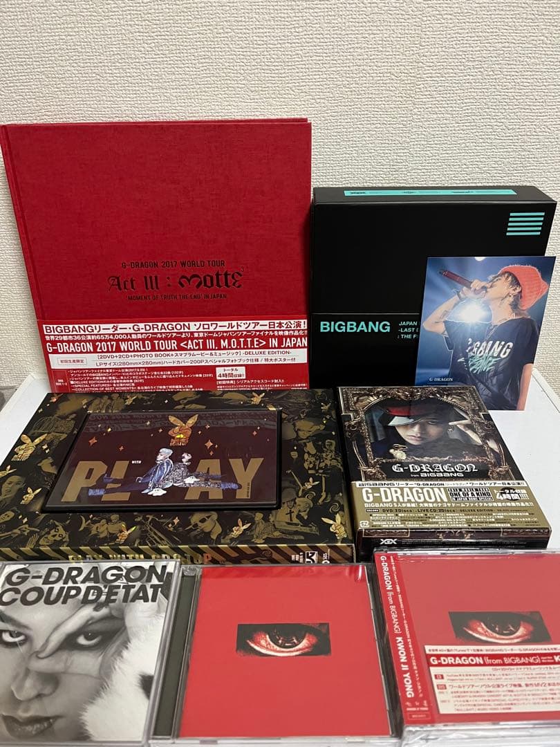 BIGBANG G-DRAGON DVD CD ❹