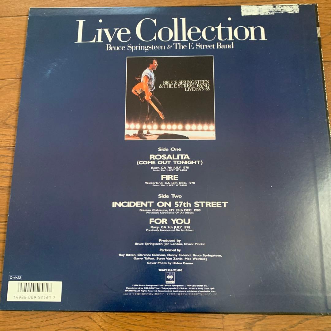 Bruce Springsteen Live Collection LP 貴重品