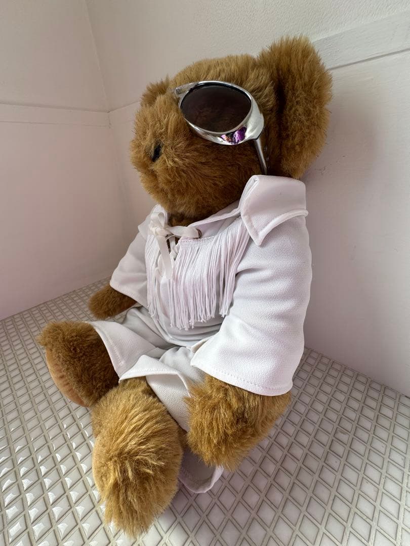 エルビスプレスリー　アメリカバーモントテディベア　ぬいぐるみ