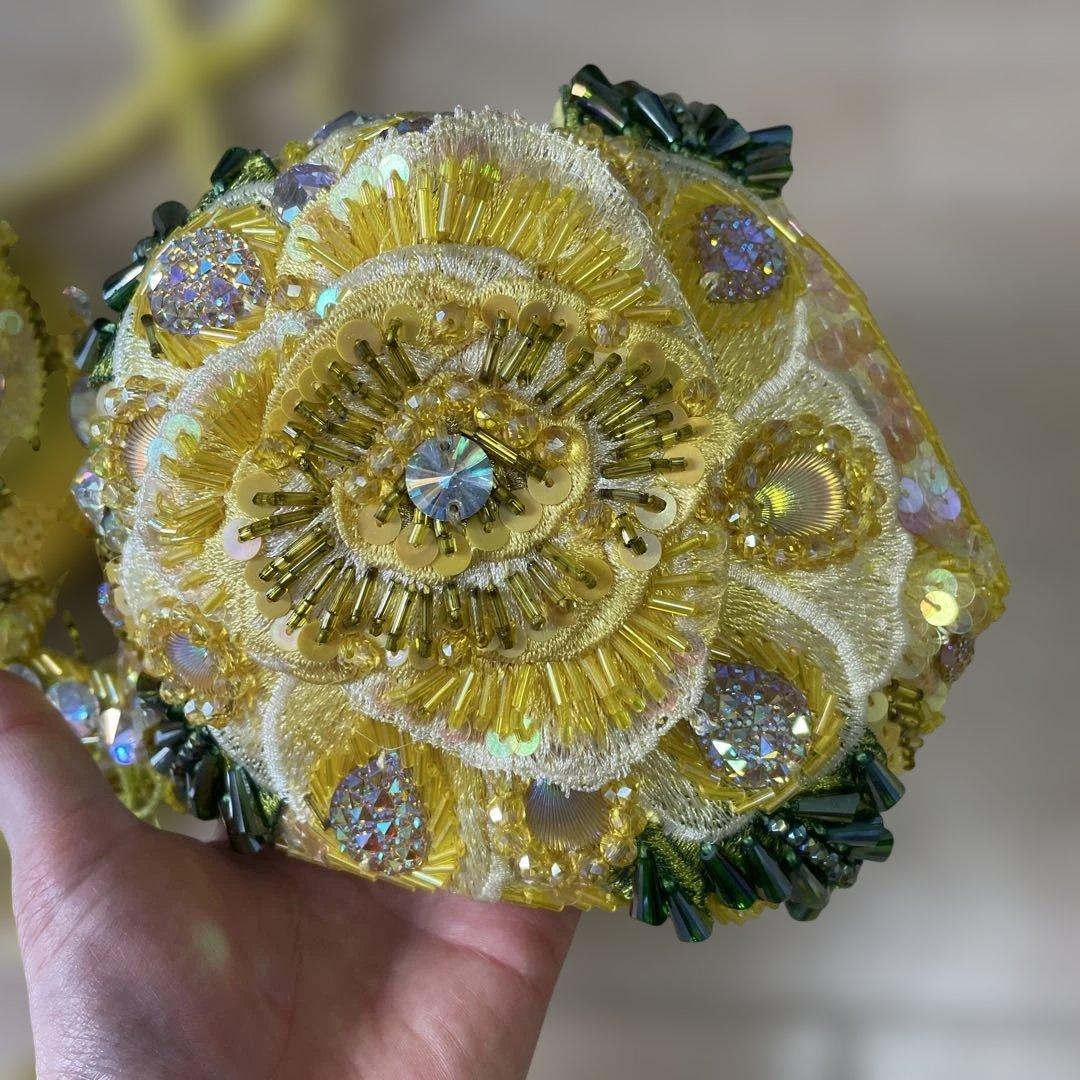 Bella ベリーダンス衣装　レモンイエロー