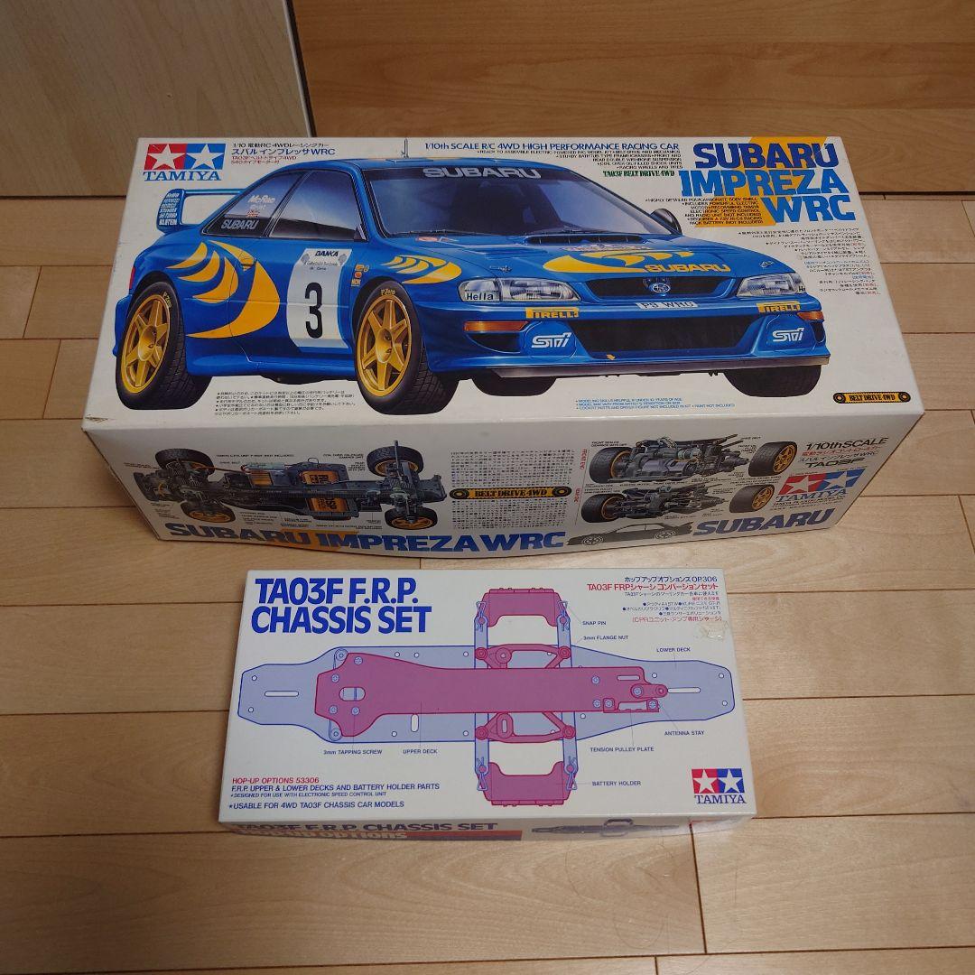【希少 未走行 絶版品】タミヤ TA03F スバル インプレッサ WRC 97