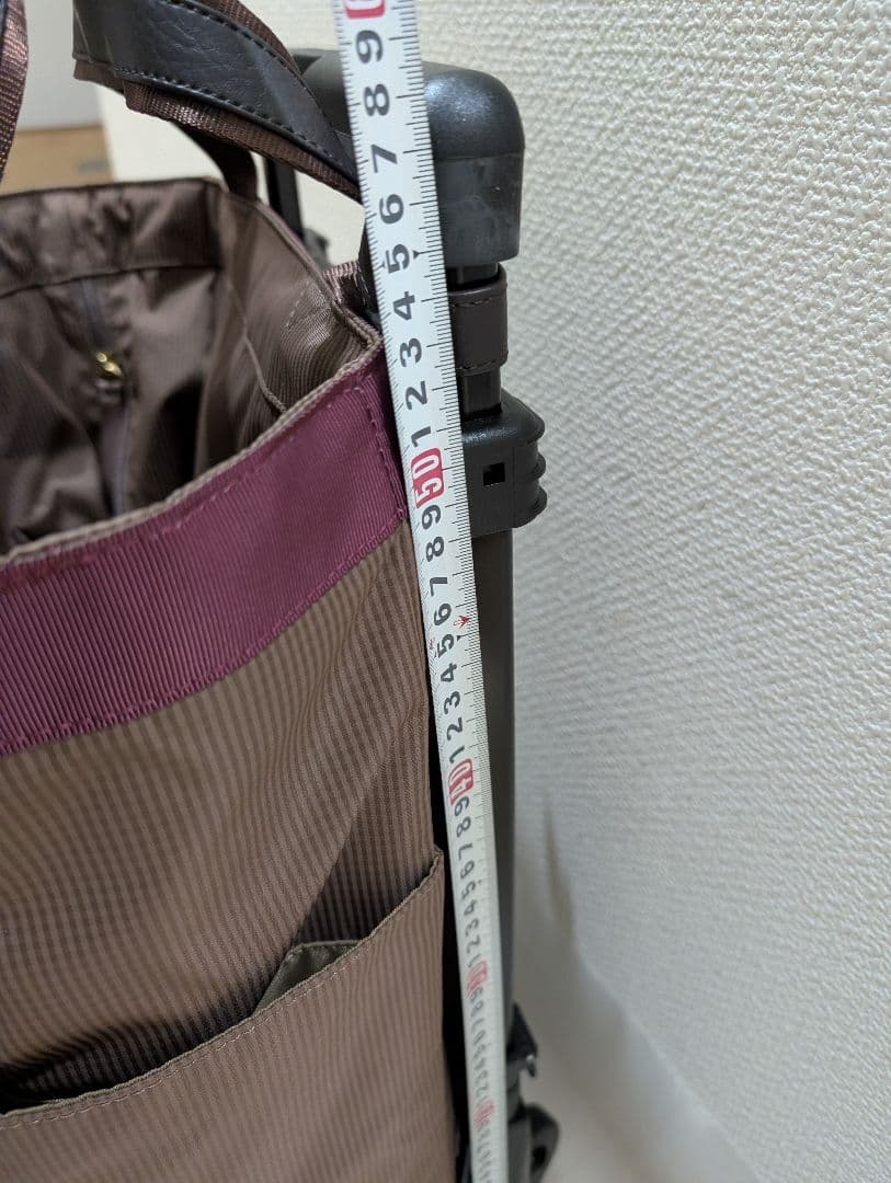 美品✨️SWANYアウトフレーム キャリーカート　4輪ストッパー