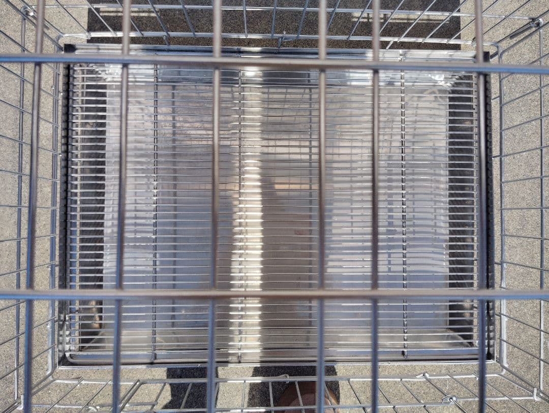 お値下げ、ハチコウ ステンレスケージＭ−ＳＯＰ 長面開 美品