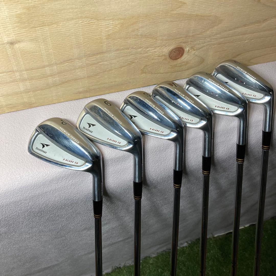TOURSTAGE（ツアーステージ） X-BLADE CB アイアンセット 6本