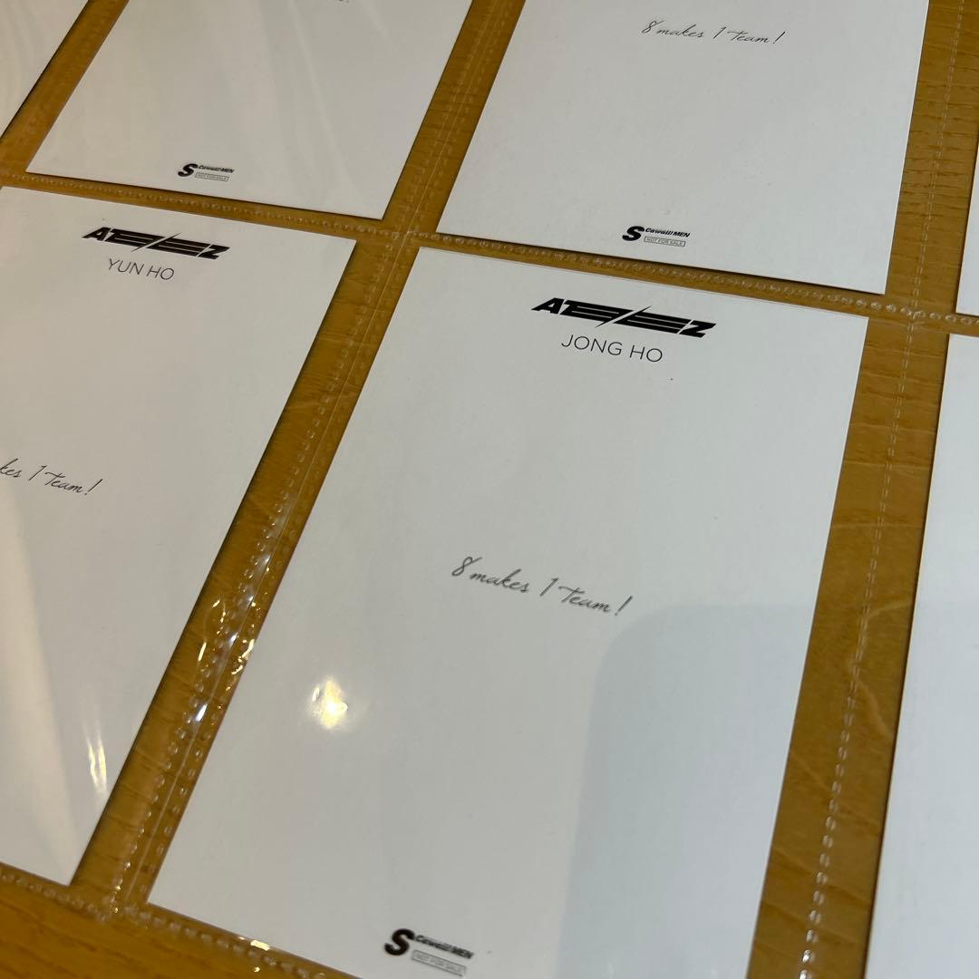 ATEEZ scawaii ポストカード コンプ 8枚セット