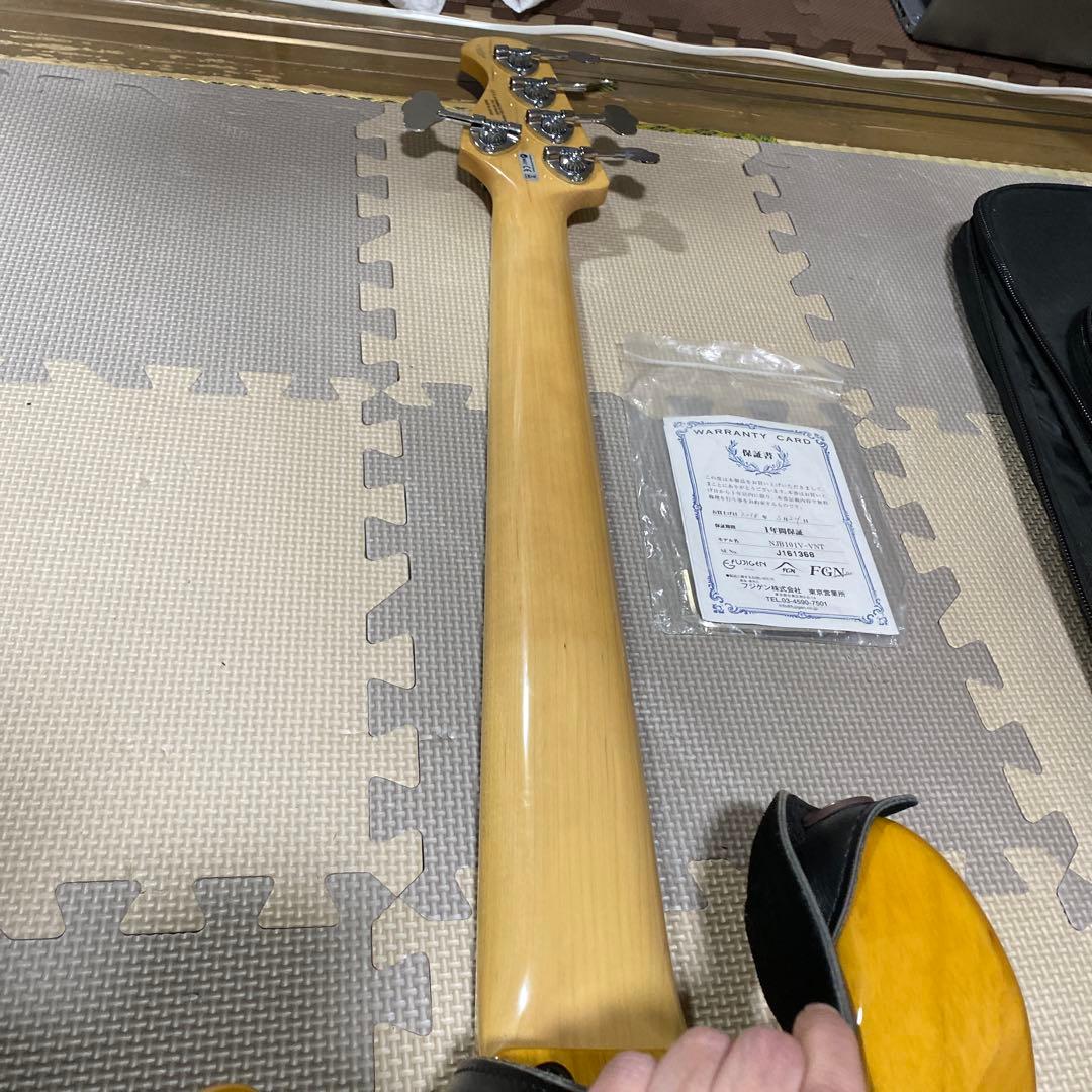 FGN フジゲン 5弦 NJB101V-VNT Neo Classic アッシュ