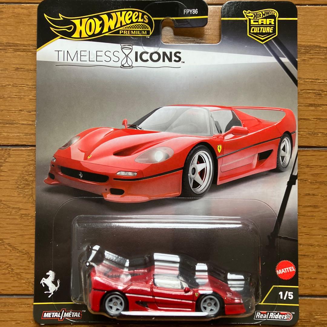 ホットウィール カーカルチャー フェラーリ ラフェラーリ F50 2種6個セット