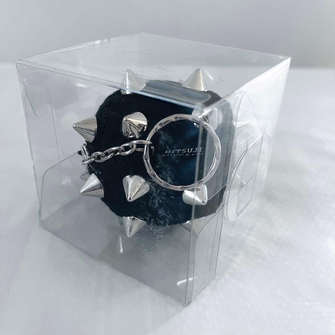 羊文学　ひつじちゃん　スタッズ　ぬいぐるみキーホルダーprickly BLACK