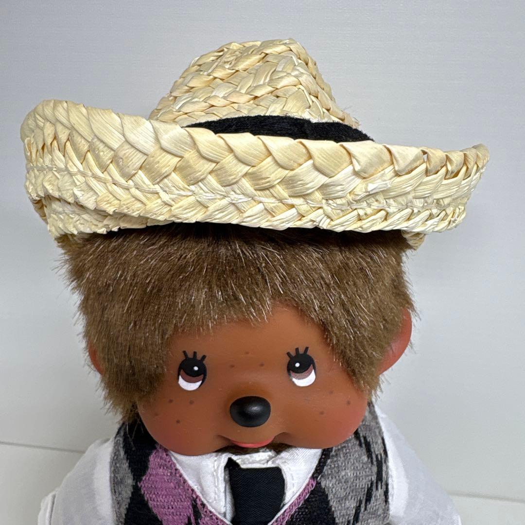 新品 EU限定 2011年発売 アーガイルベスト&ハット モンチッチ 388