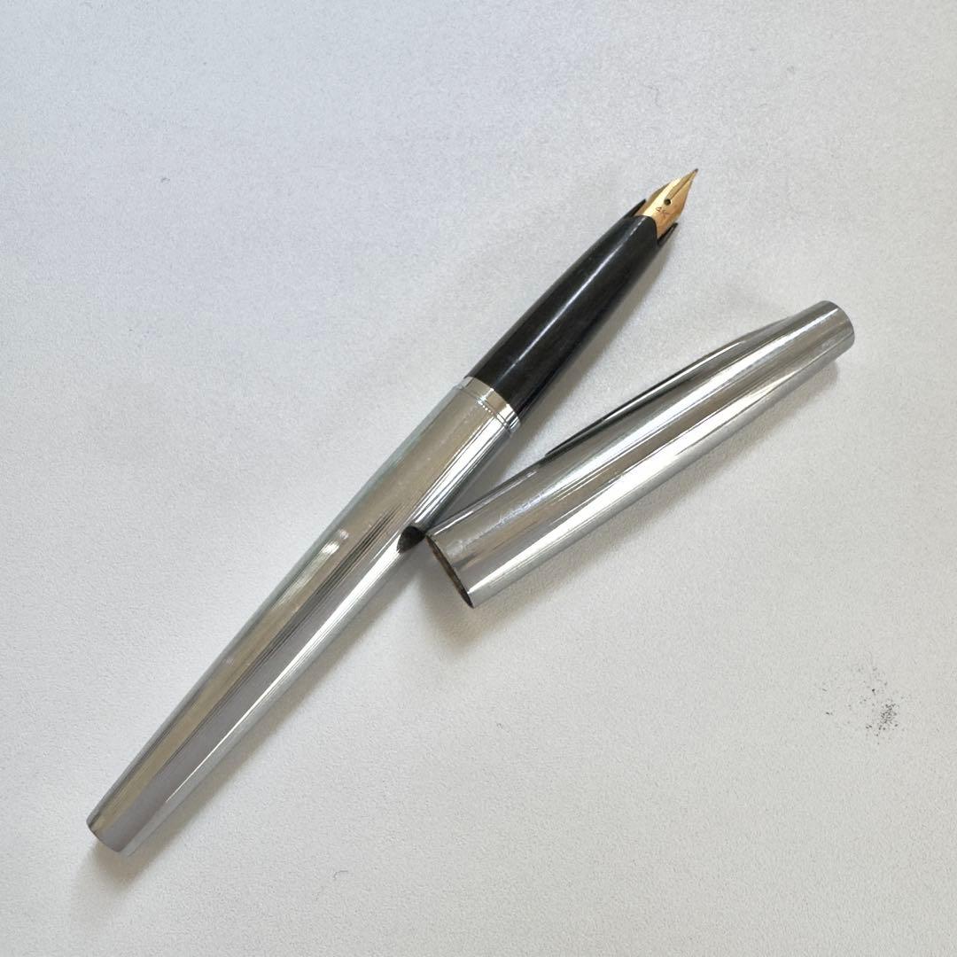 廃番 ヴィンテージ SAILOR セーラー 万年筆 14K 名称不明 クローム