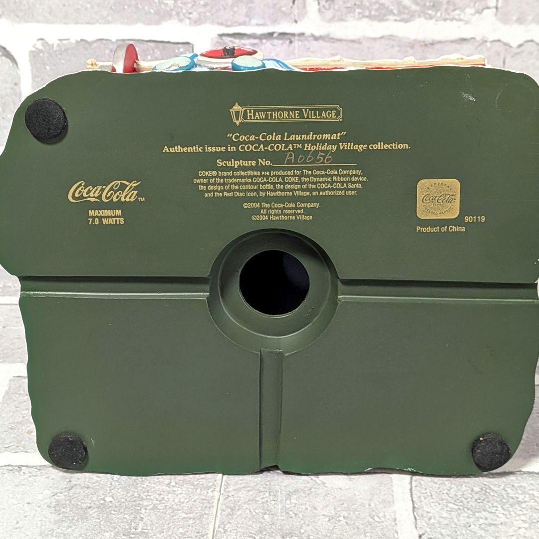 レア物 Coca-Cola ランドリー クリーナーズ イルミネーション付 置物