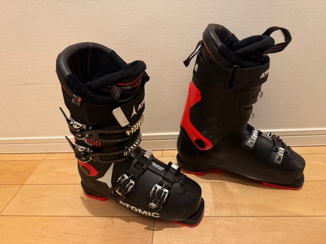 スキーブーツ Atomic hawx prime100 Black Red