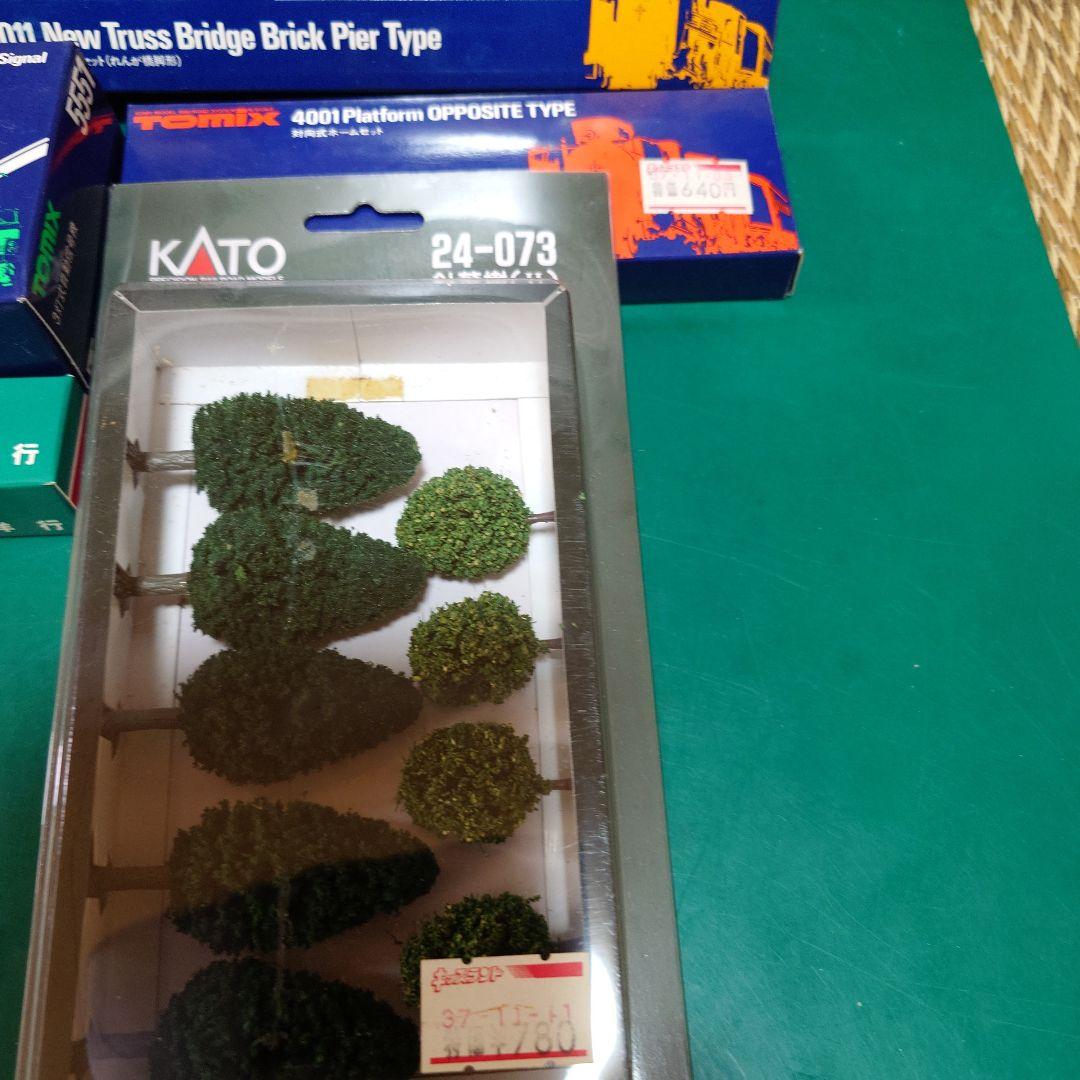 Nゲージ構造キット・信号機・樹木セット