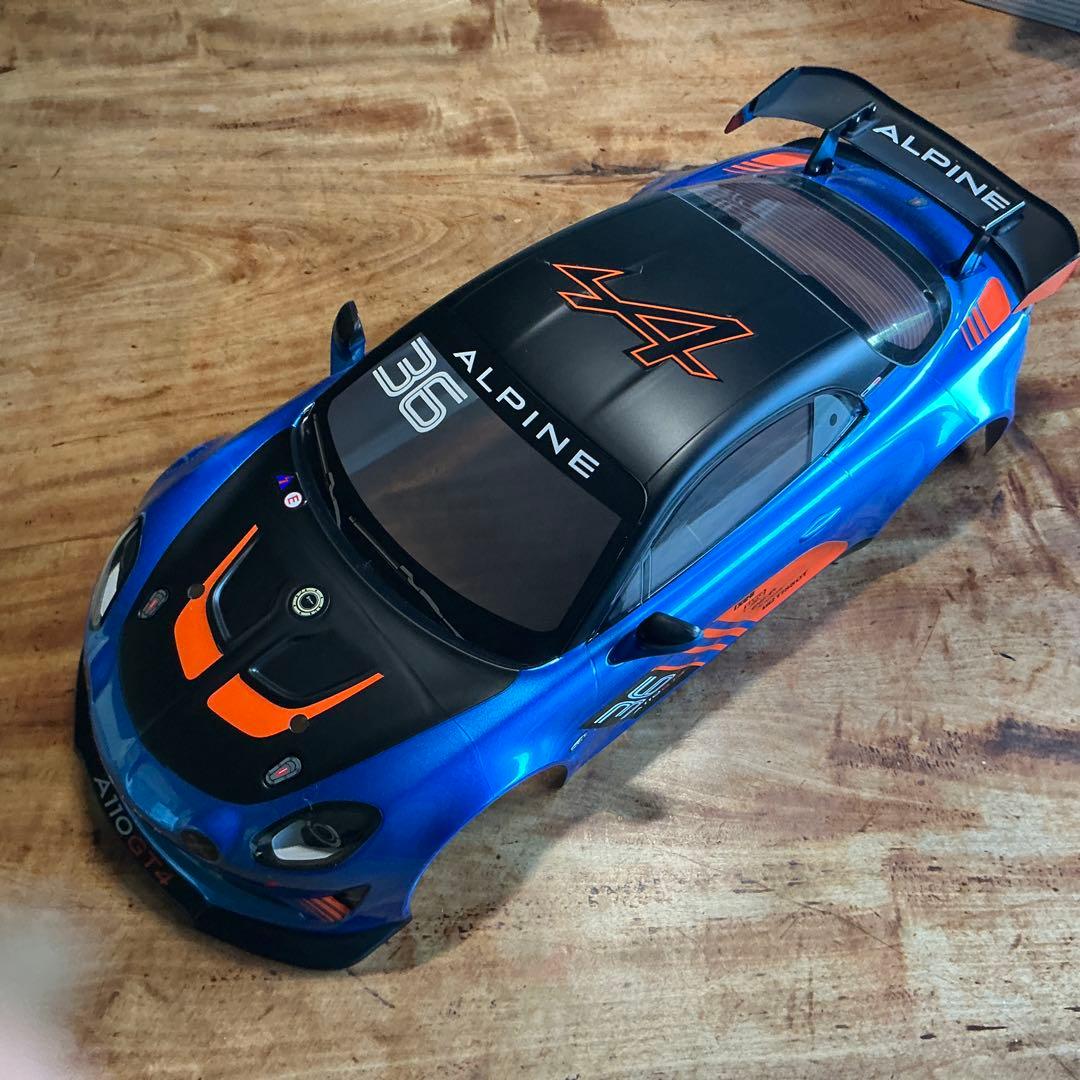 京商　アルピーヌ GT4 デコレーションボディセット FZ02 FAB603