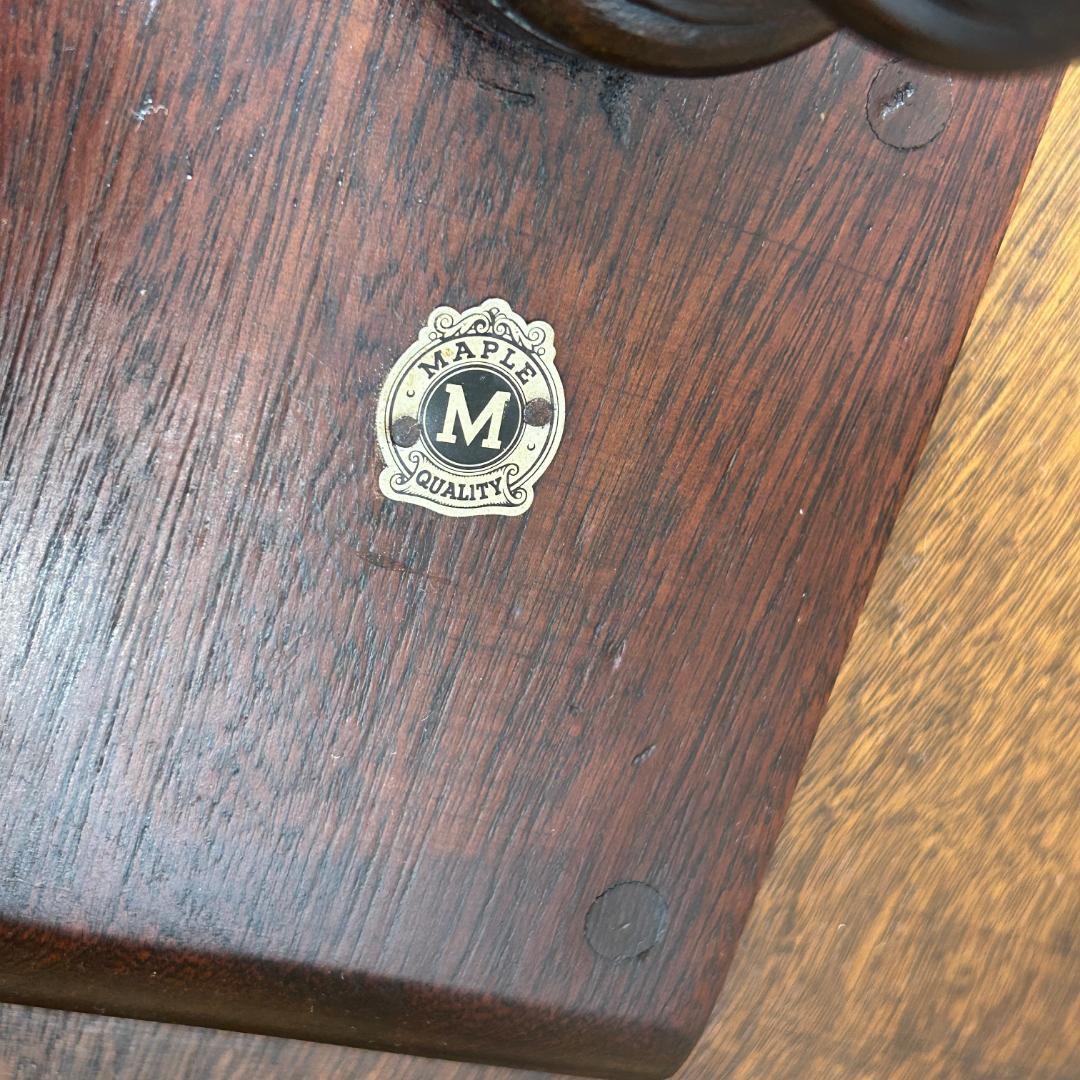 新春還元セール　希少♥イギリスメープル社アンティークコーヒーテーブル