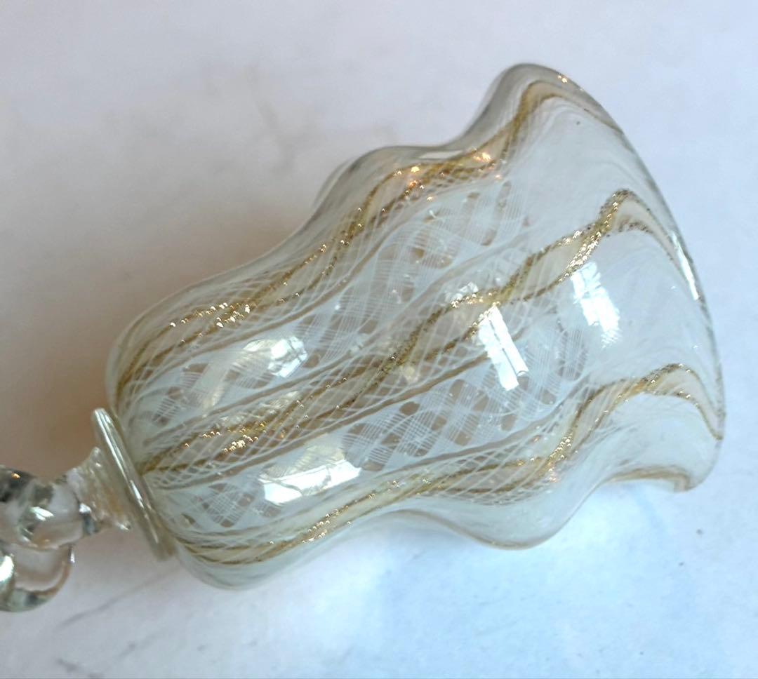 アンティーク　ベネチアングラス　ムラノ　レース　16