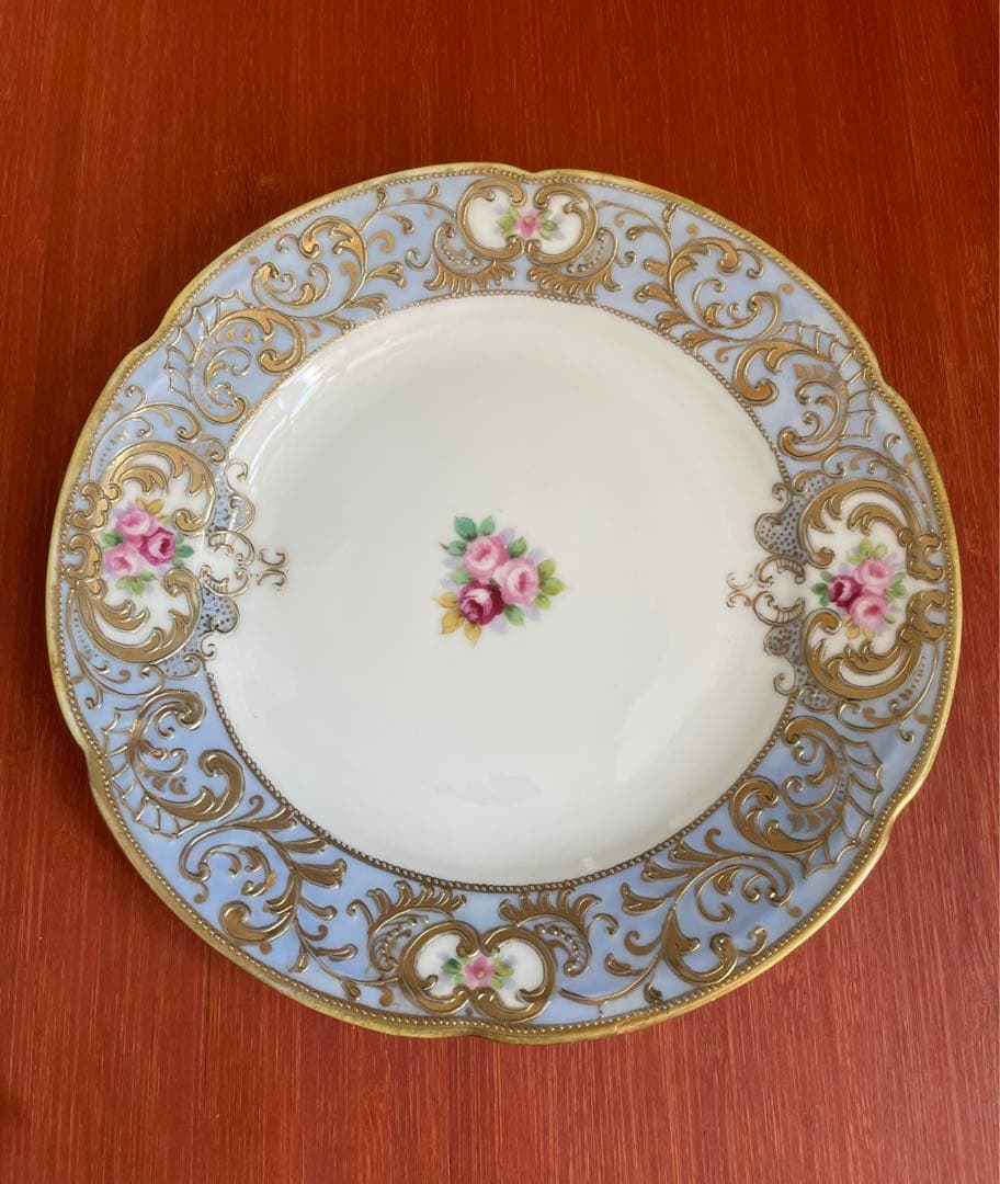 オールドノリタケ　カップ＆ソーサー3点セット