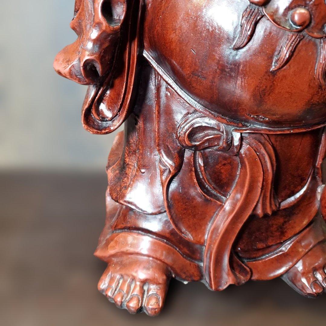 布袋様　七福神 縁起物 置物 オブジェ アンティーク　金運　仕事運