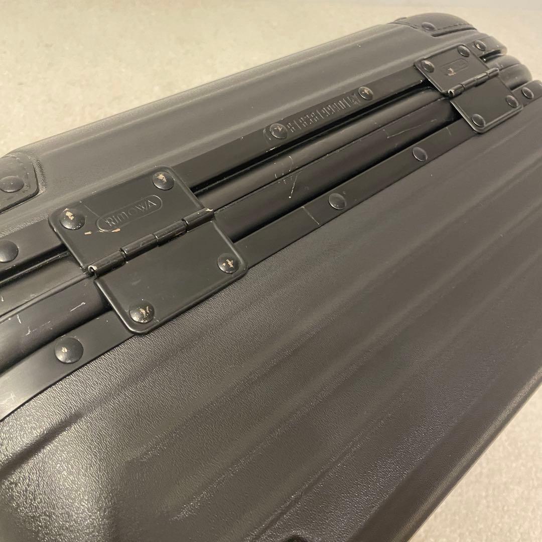 リモワ ルフトハンザ Black Classicビューティケース マットブラック