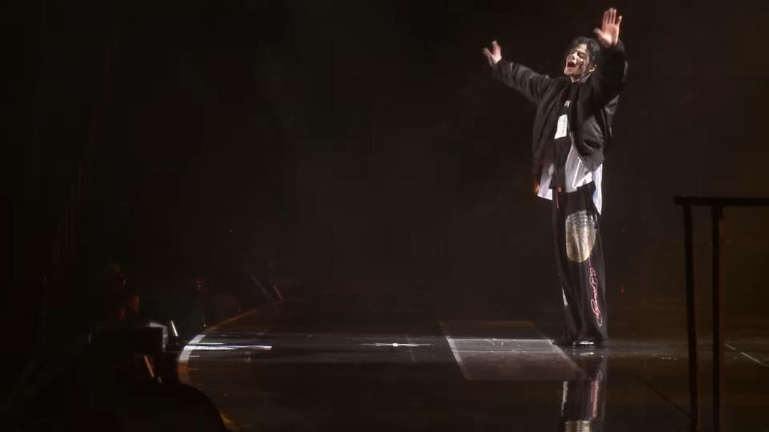 マイケルジャクソンTHIS IS IT ブルドッグラウンジパンツ・Mサイズ