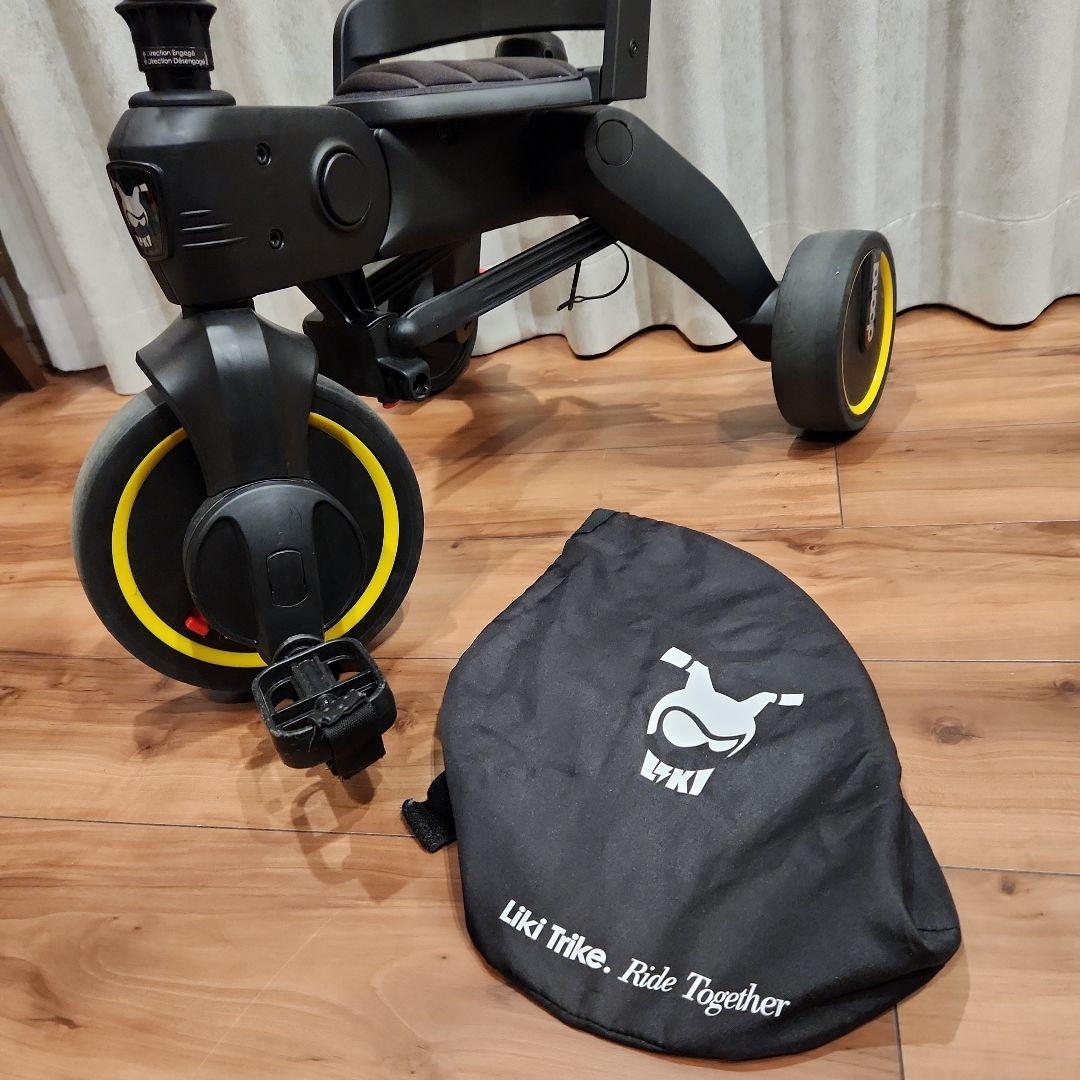 doona ドゥーナ　リキトライク折りたたみ式三輪車　トラベルバッグ等付き