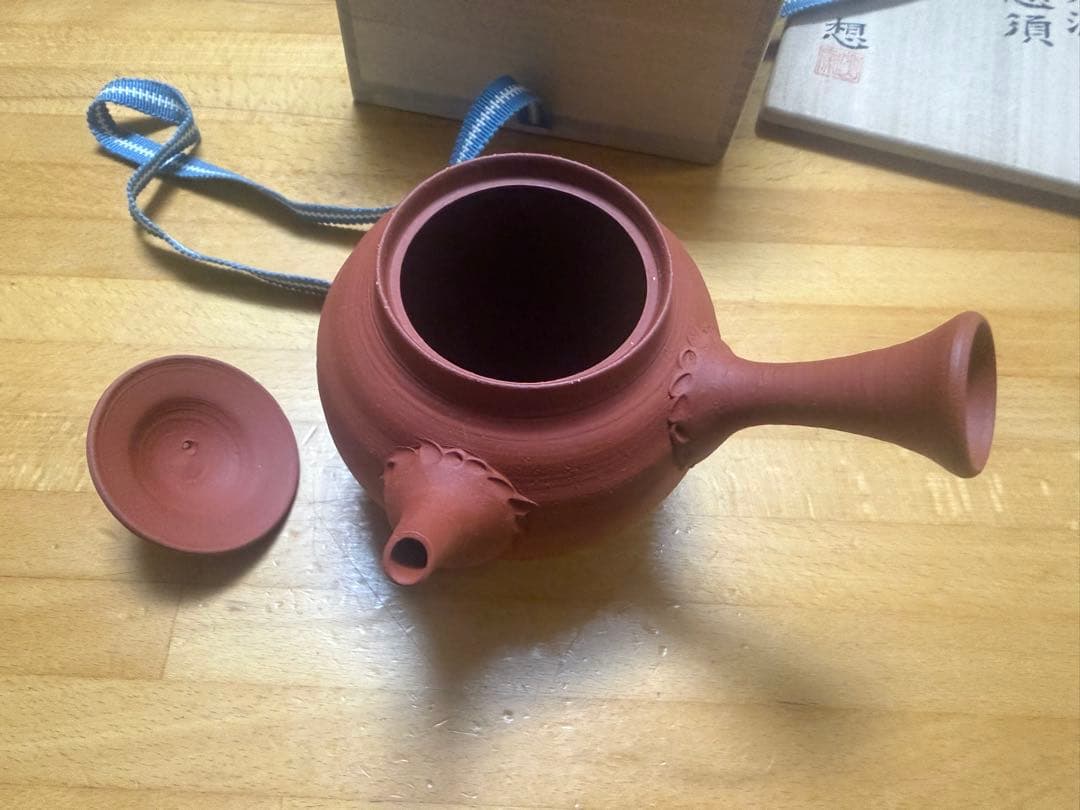 常滑焼 山田想　急須　失泥　未使用