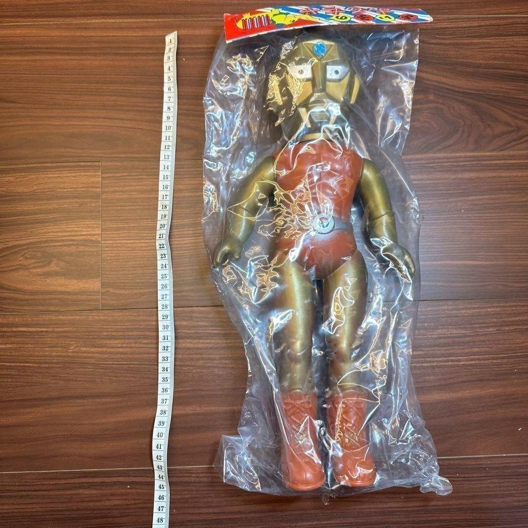 極美品 スペクトルマン パチ ソフビ 新品未使用 当時物 1490