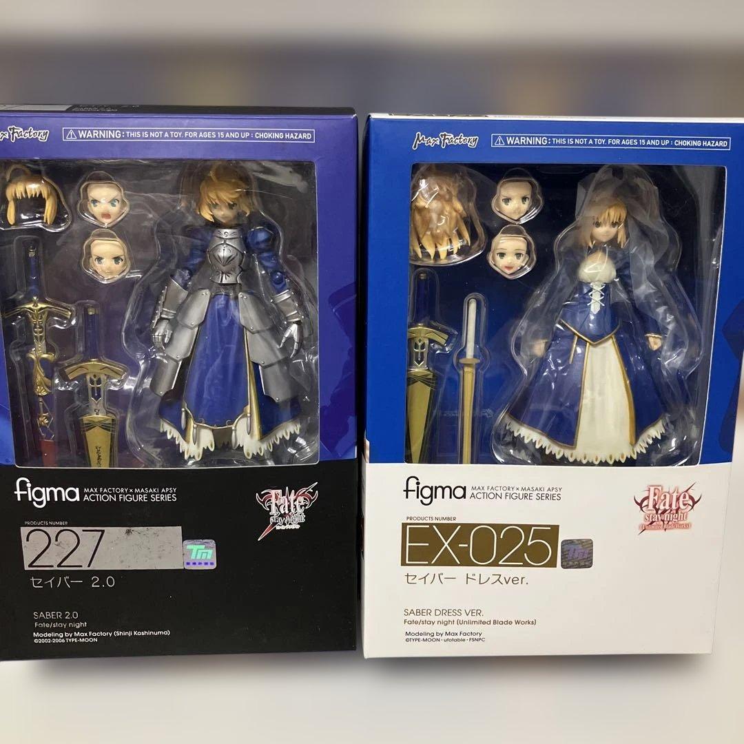 値下げ！〜figma☆Fate セイバー フィギュアセット