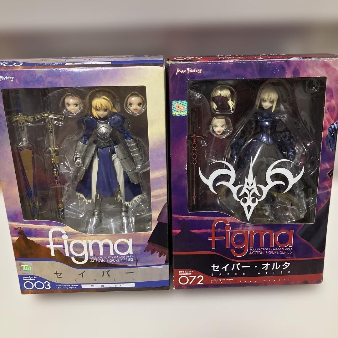 値下げ！〜figma☆Fate セイバー フィギュアセット