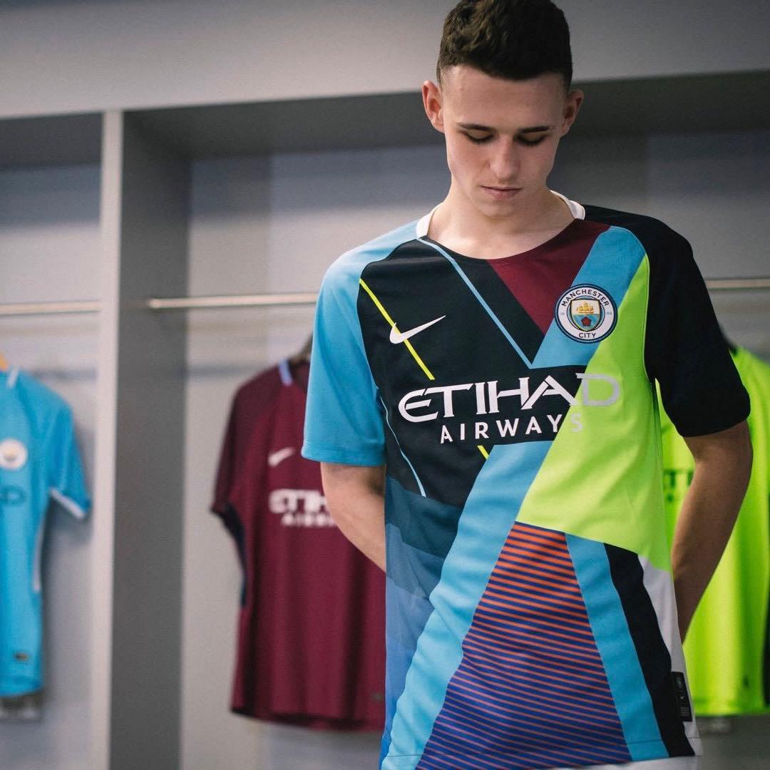 マンチェスターシティ 2018-19 セレブレーション マッシュアップ シャツ