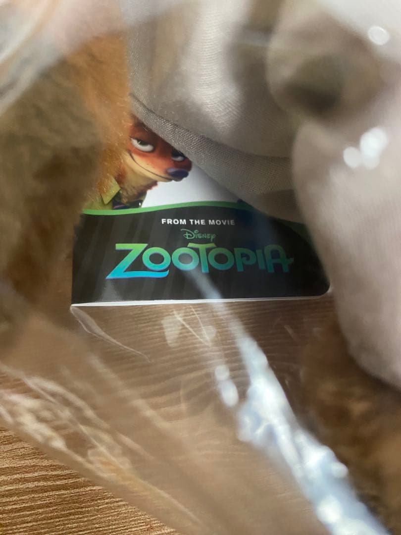 新品キャラクター☆ズートピア　ニック•ワイルド　ぽたっとくたっとぬいぐるみM