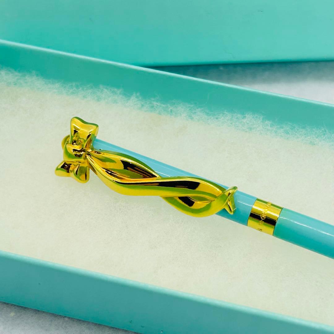 Tiffany&Co. ティファニー ボールペン リボン 箱付き