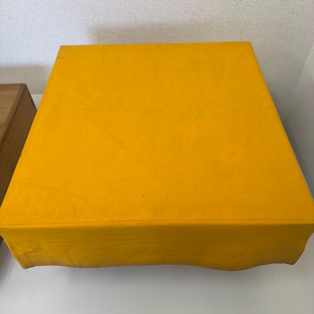 美品【伝統基盤師 鬼頭徳吉名人 作】天然木製囲碁盤 19路