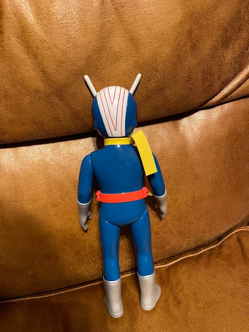 ライダーマン　無版権　パチ ソフビ　仮面ライダー