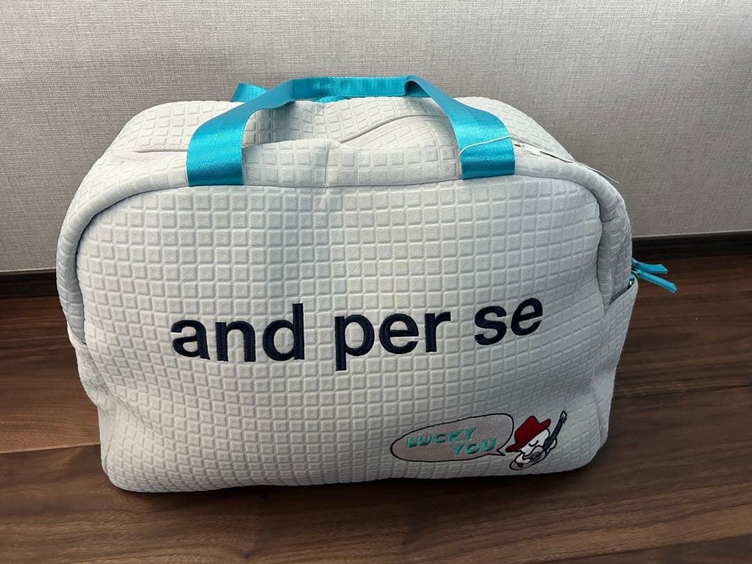 and per se ボストンバッグ