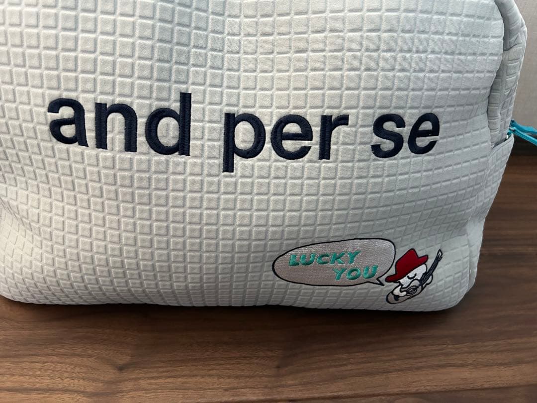 and per se ボストンバッグ