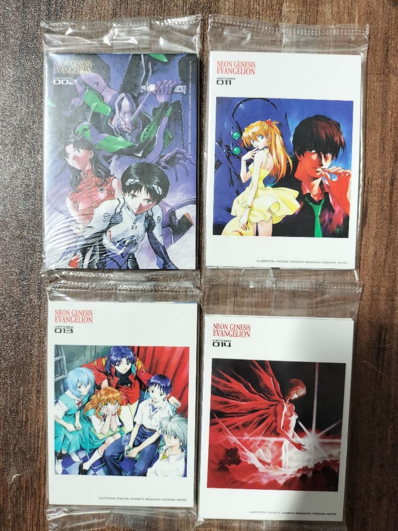 レア【カード未開封品】アートトレカブック 新世紀エヴァンゲリオン 貞本義行