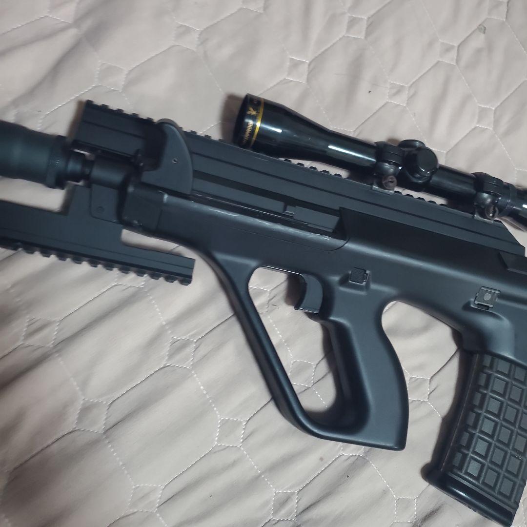 東京マルイ ステアーHC　ブラック ハイサイクルカスタム 室内使用