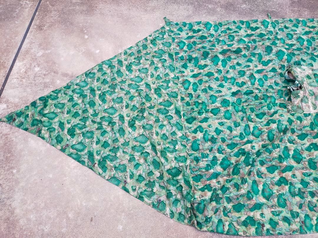 【デッドストック】トルコ軍幕 ２枚セット パップテント ⑤・⑥