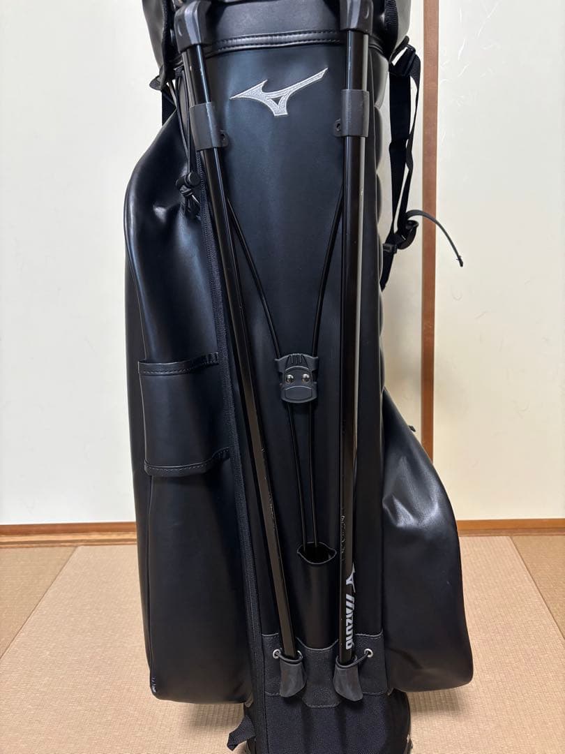 ミズノ　キャディバッグ　ツアースタッフ用プレミアムスタンドタイプ