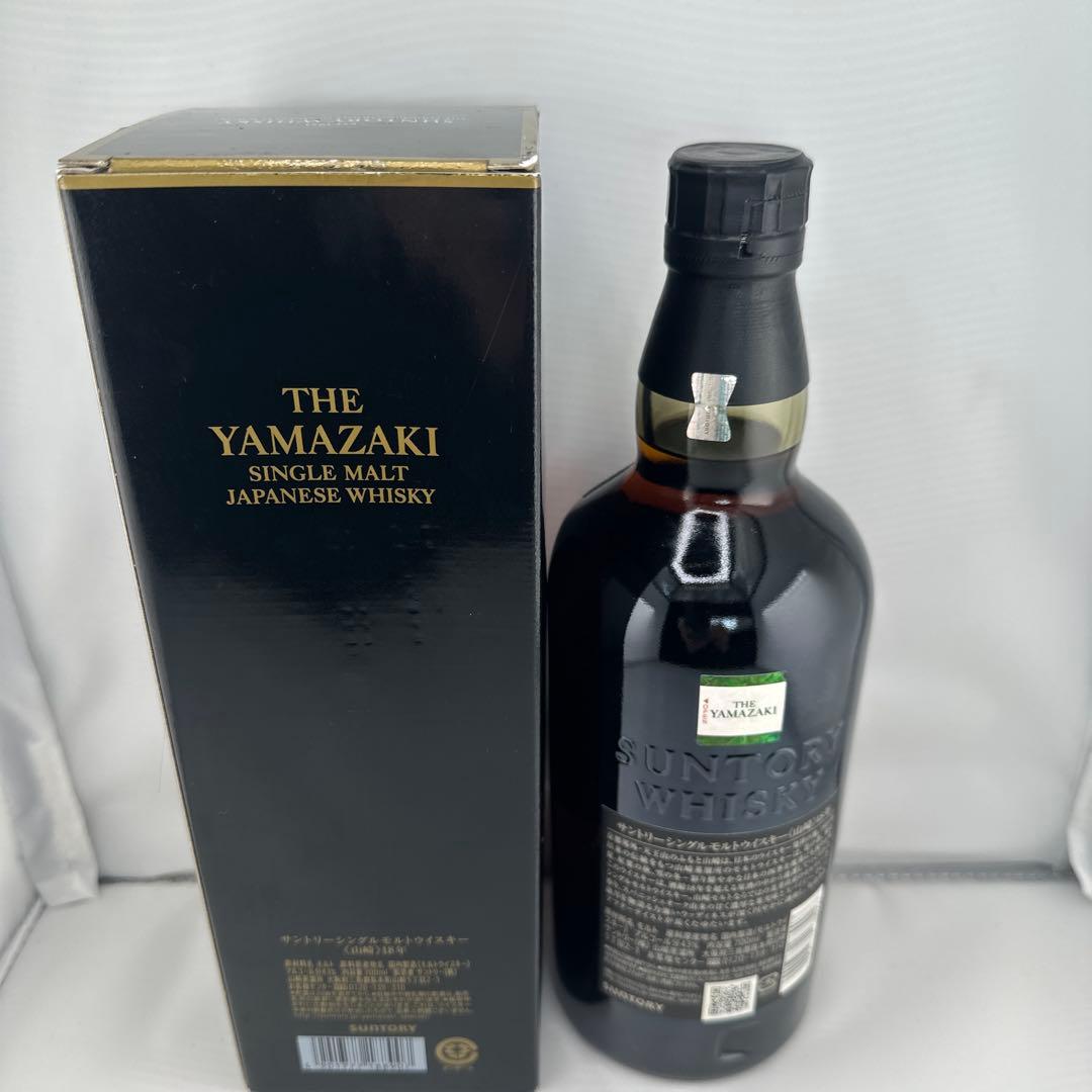 サントリー　山崎 18年 シングルモルトウイスキー 700ml 1本