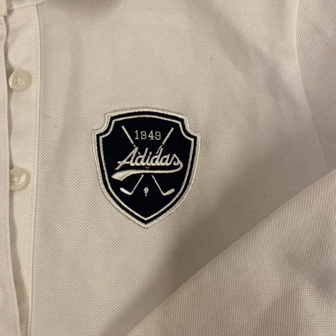Adidas ホワイト ポロシャツ 03