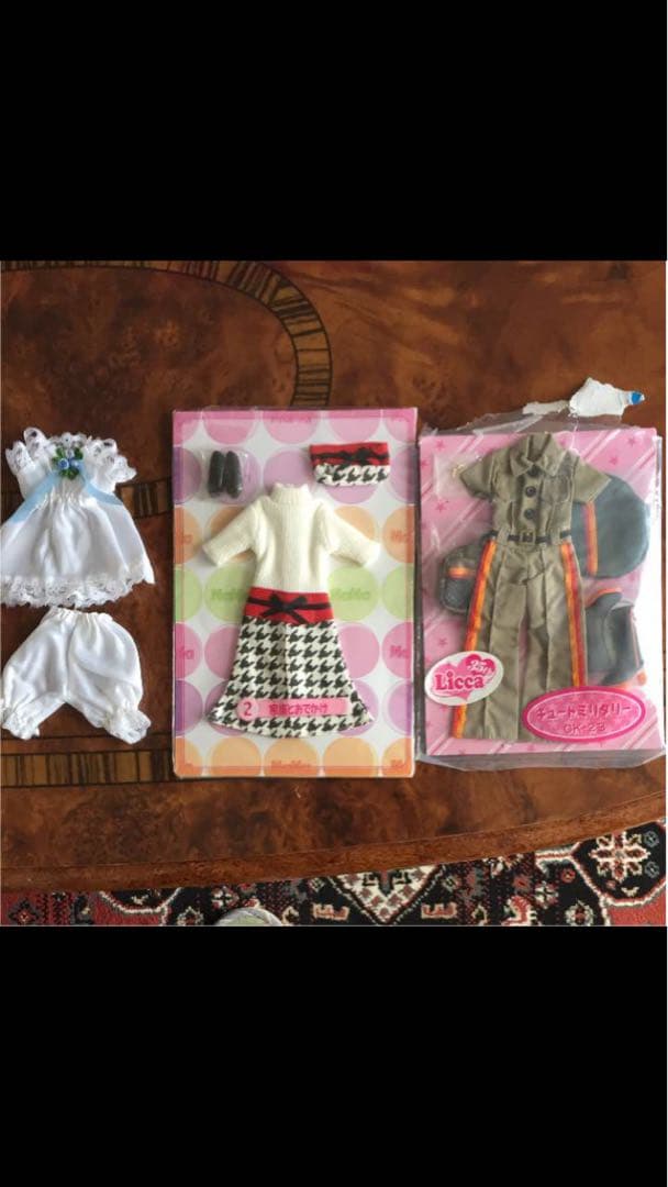 【年代もの】着せ替え人形2体＋洋服 セット販売