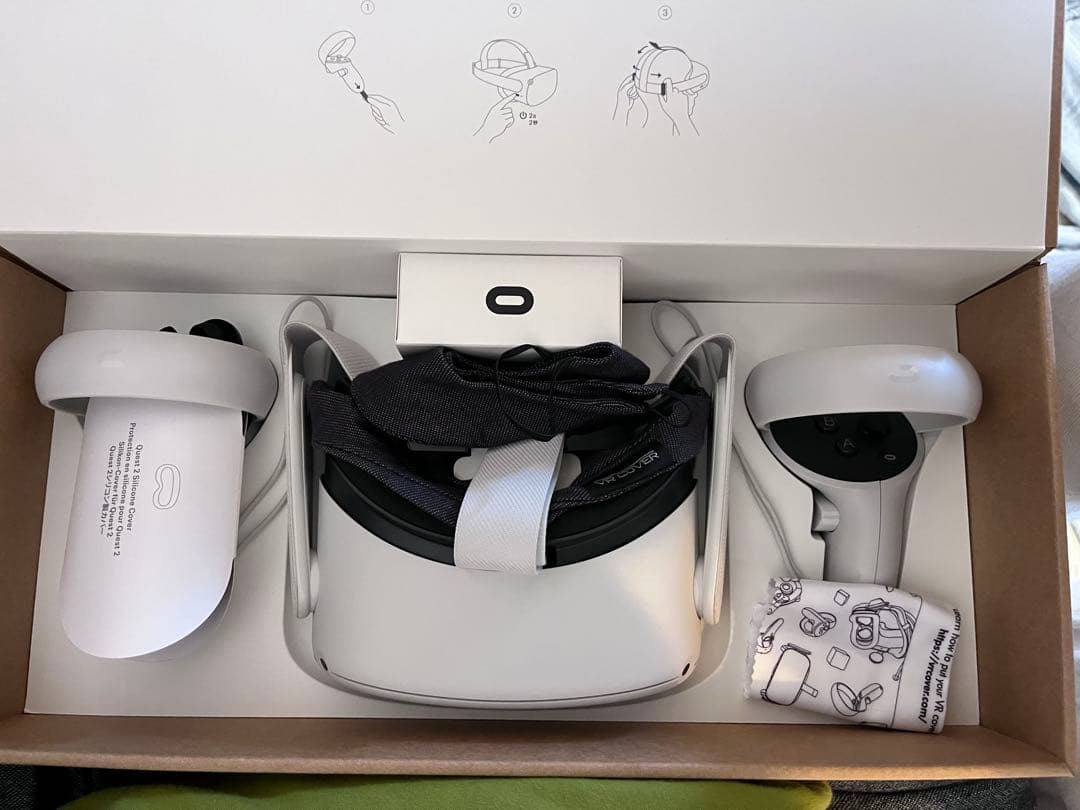 【正規品 Quest 2 128GB】+ ケース + マニュアル